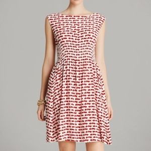 Kate spade car printed dress